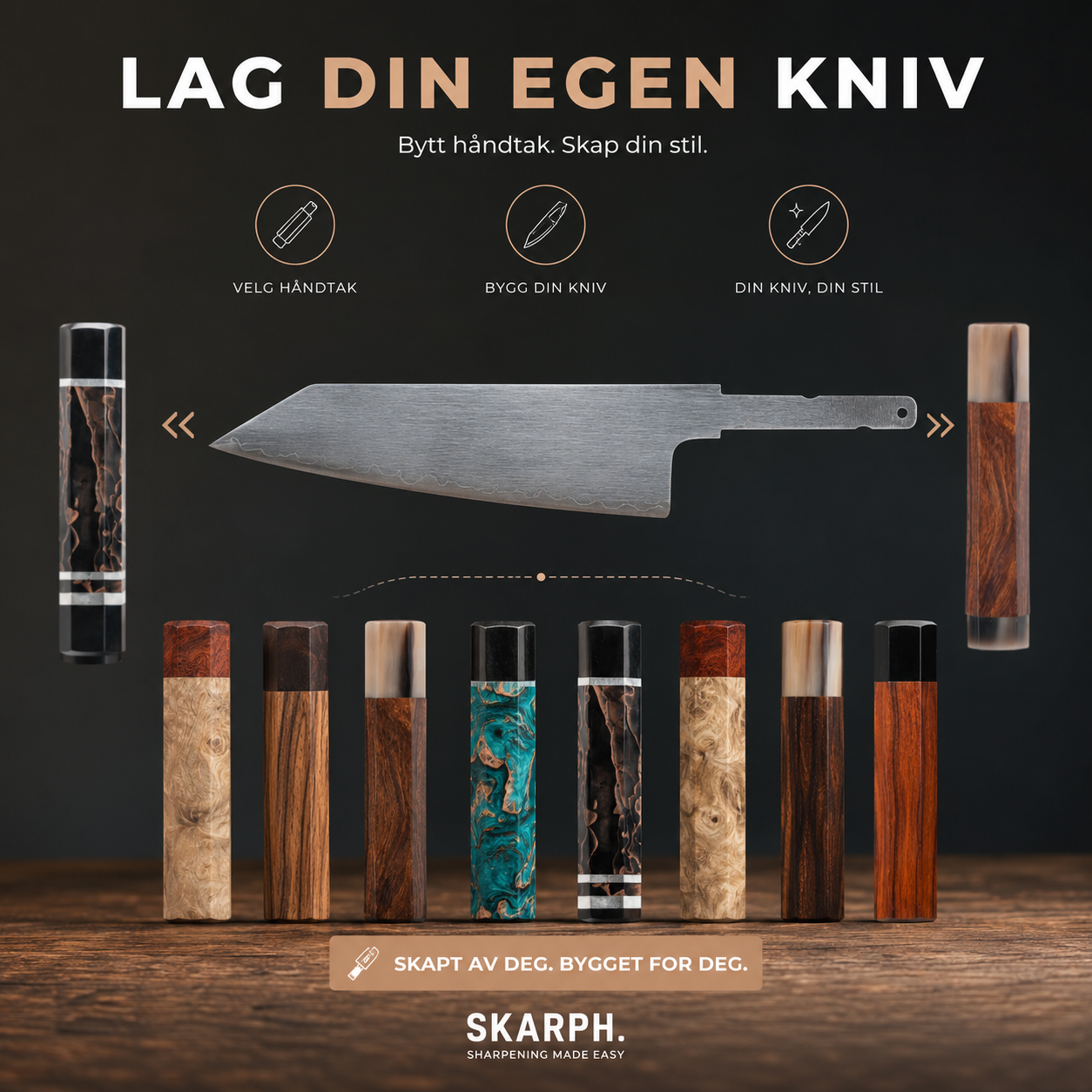 Skarph | Bygg din egen kniv