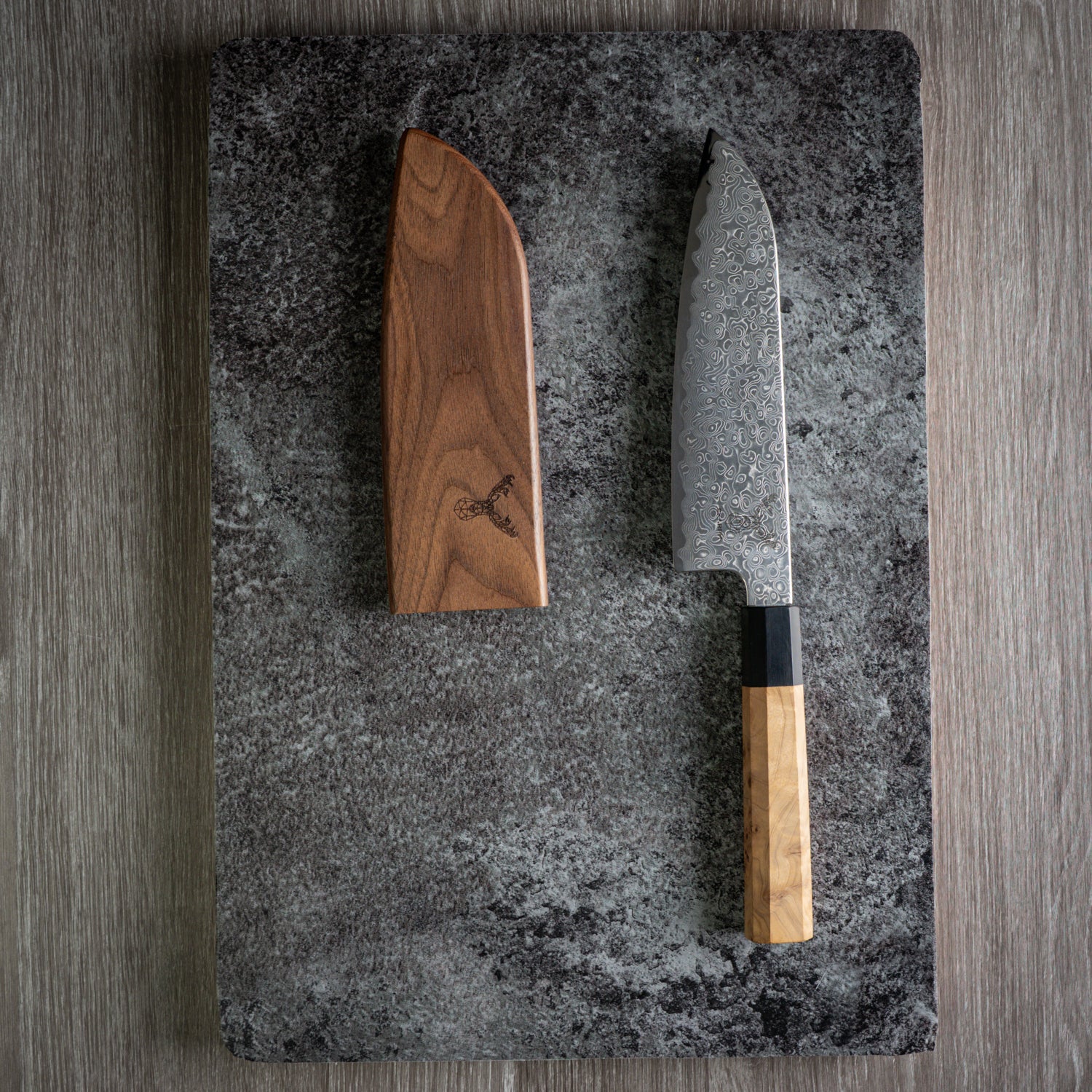 Skarph | Damaskus knivsett