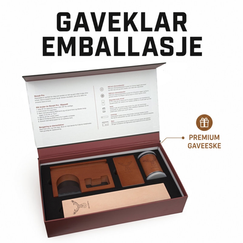 Skarph Pro Knivsliper | Slipesett