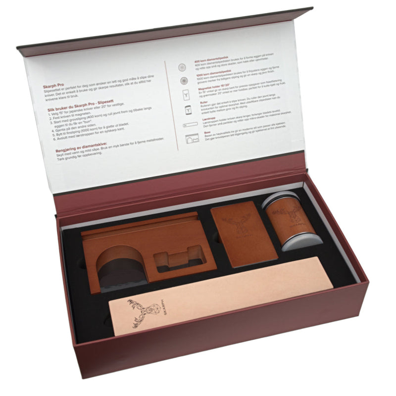 Skarph Pro Knivsliper | Slipesett